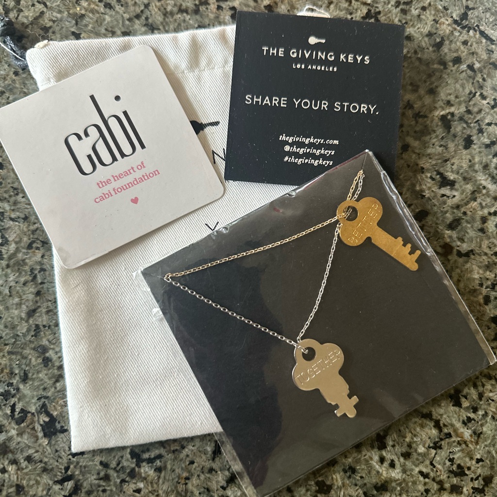 The Giving Keys Dual-Tone Key Necklaces